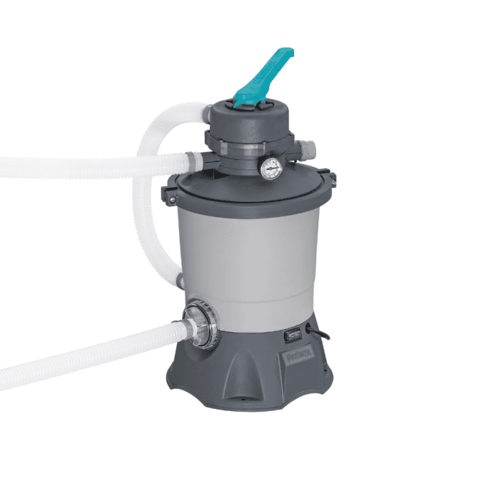 Piscine tubulaire ovale Power Steel Vista - 488 x 305 x 107 cm (+Filtre à sable)