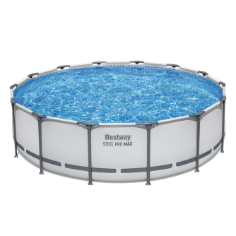 Piscine tubulaire ronde Steel Pro Max - Ø 427 x 107 cm