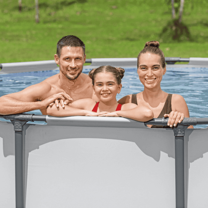 Piscine tubulaire ronde Steel Pro Max - Ø 427 x 107 cm