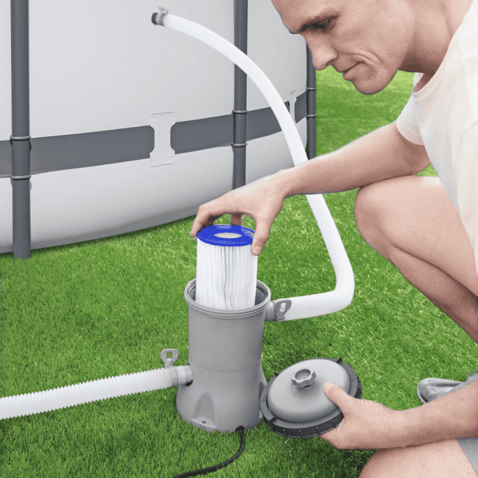 Filtre à cartouche Bestway 3,028 m3/h 32 W Cartouche Type II