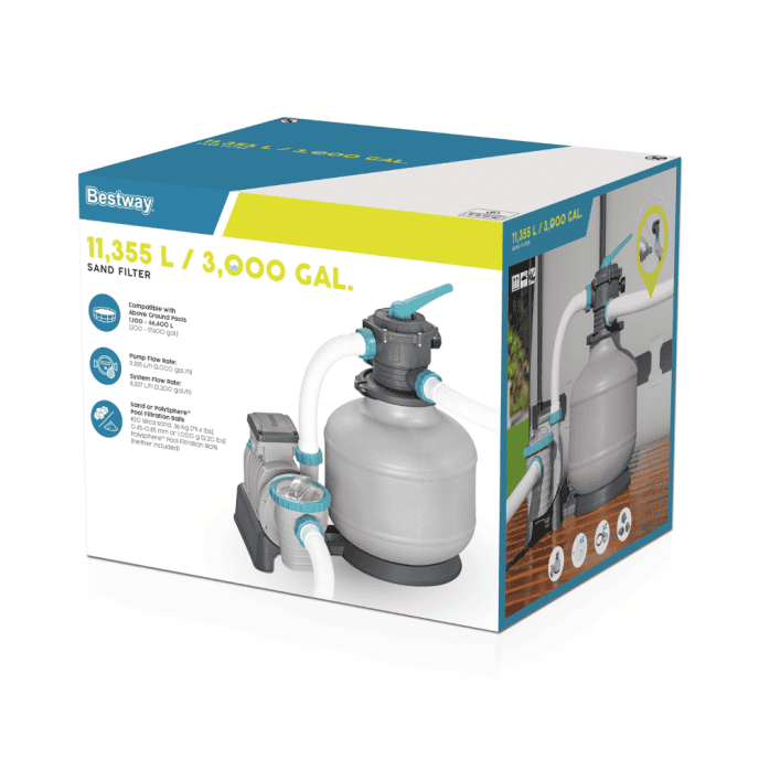 Groupe de filtration 8,3 m3/h Flowclear Bestway