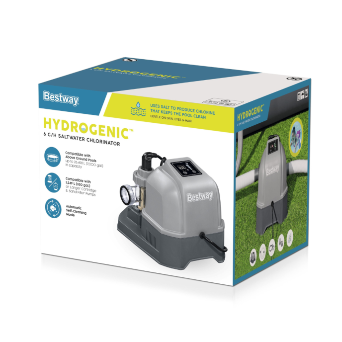 Électrolyseur pour piscine hors sol Hydrogenic Flowclear