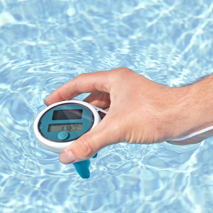 Thermomètre flottant digital