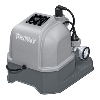 Électrolyseur d’eau salée Bestway - 12 g/h pour les piscines jusqu’à 56 m3