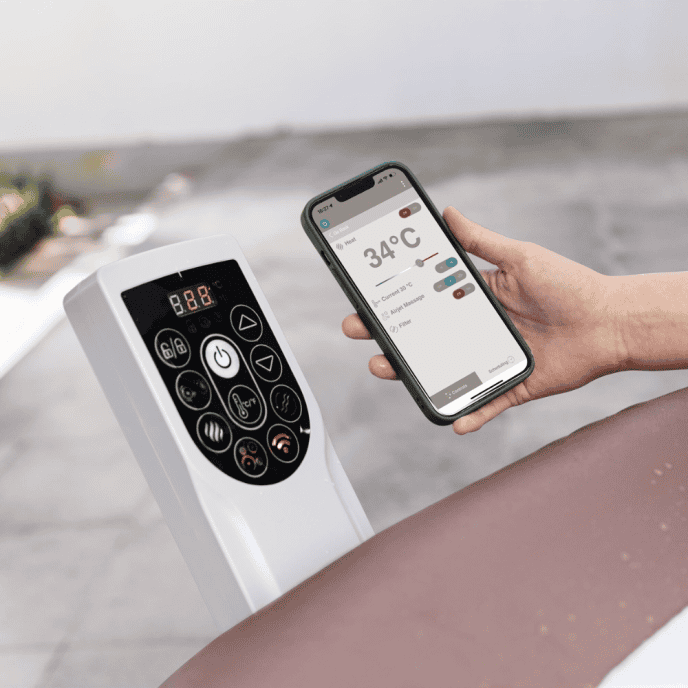 Spa gonflable rond Lay-Z-Spa Hawaii rond