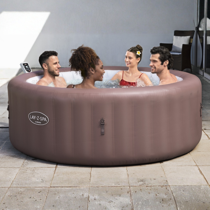 Spa gonflable rond Lay-Z-Spa Hawaii rond