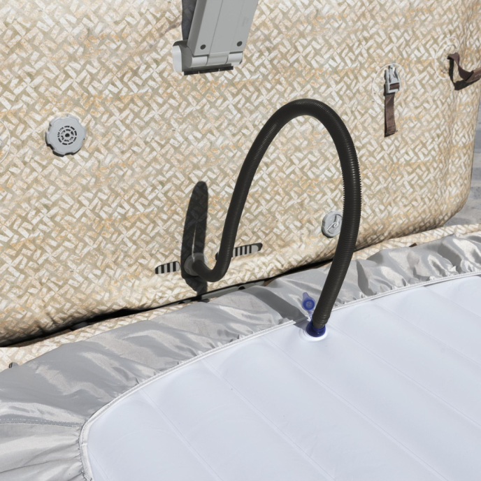 Spa gonflable carré Lay-Z-Spa Rome 5-7 personnes