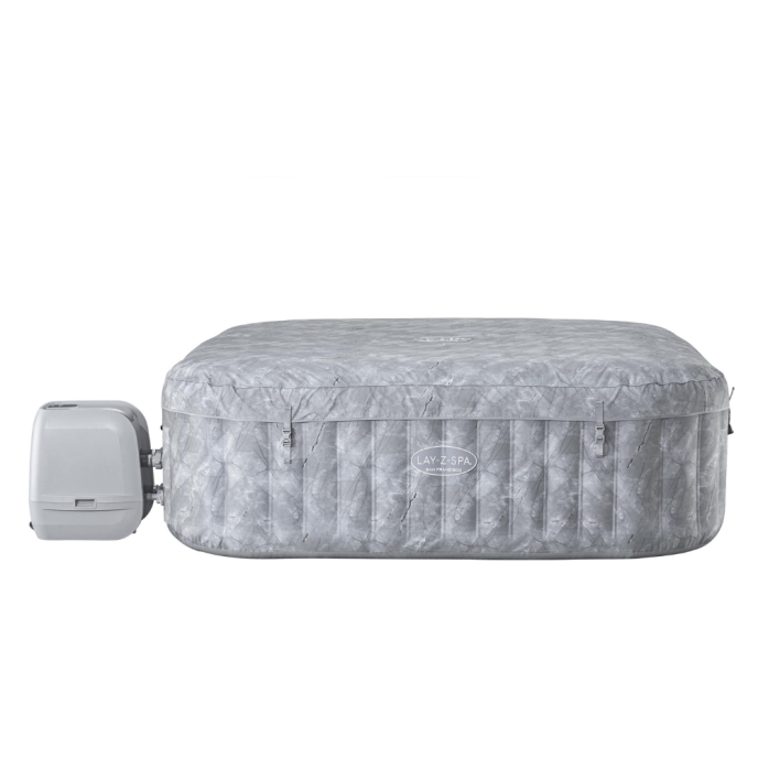 Spa gonflable Bestway Lay-Z-Spa San Francisco carré 5 à 7 places HydroJet Pro