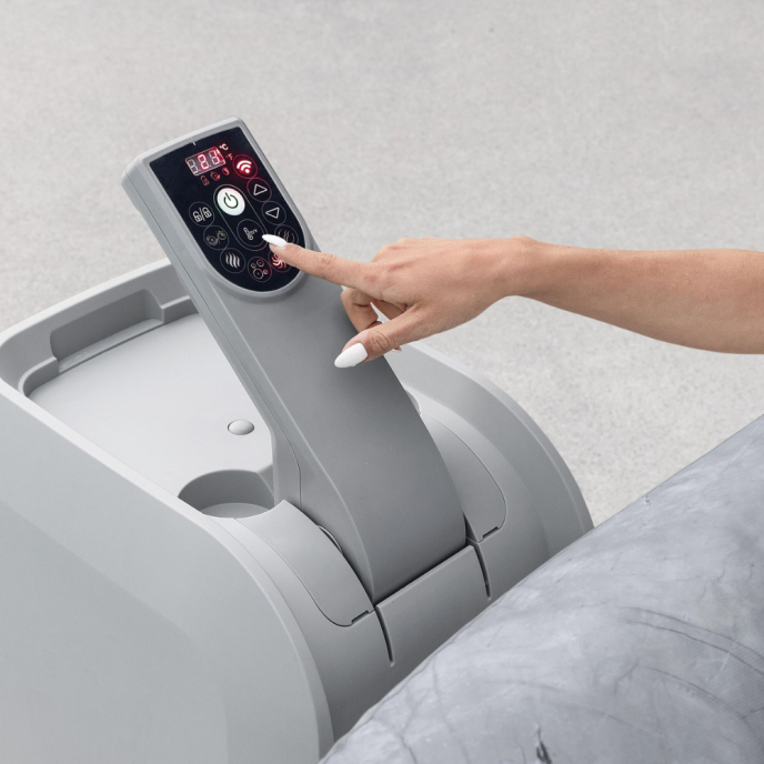 Spa gonflable Bestway Lay-Z-Spa San Francisco carré 5 à 7 places HydroJet Pro