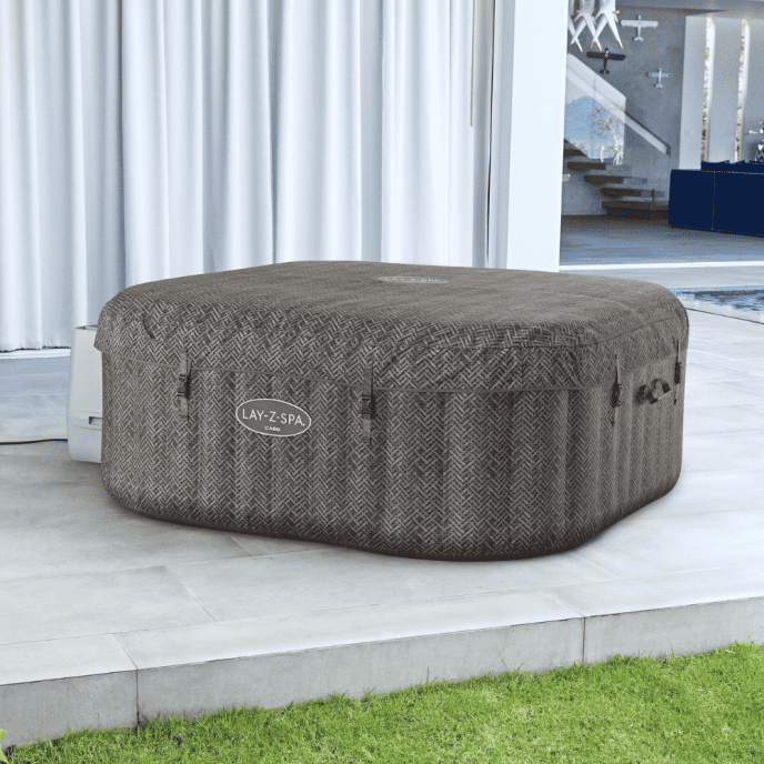 Spa gonflable carré Lay-Z-Spa Cabo