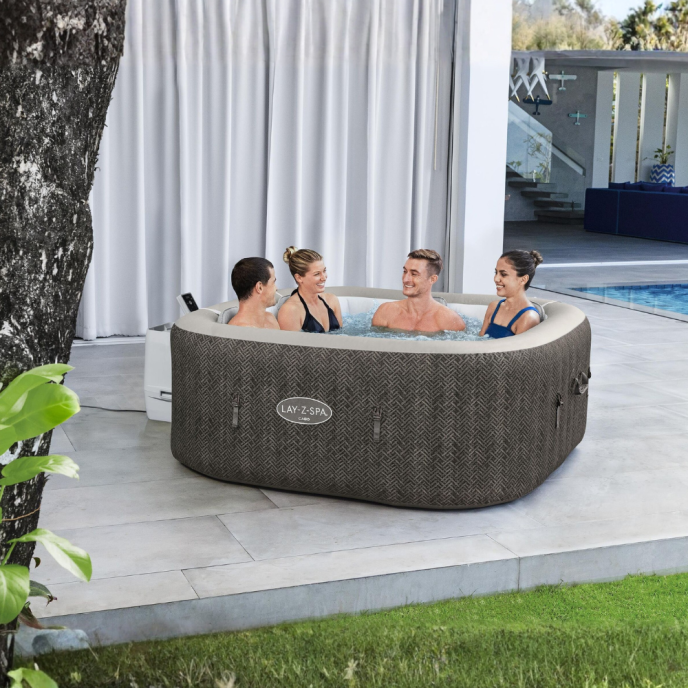 Spa gonflable carré Lay-Z-Spa Cabo