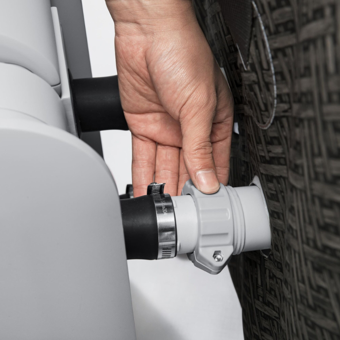 Spa gonflable carré Lay-Z-Spa Cabo