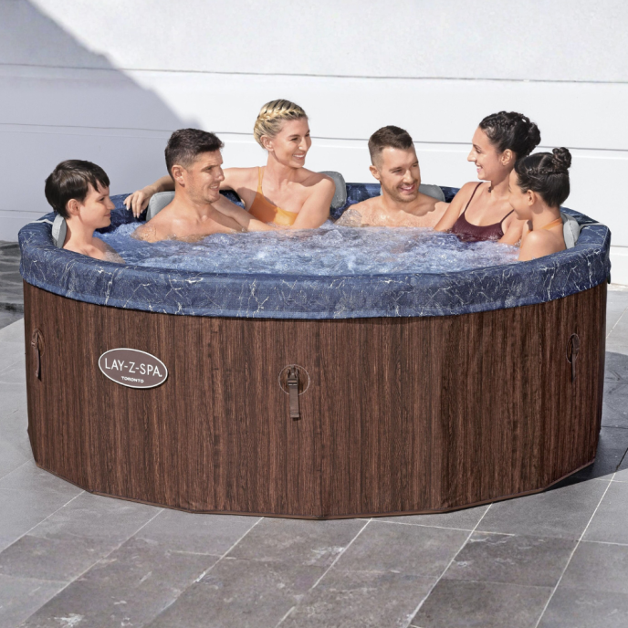 Spa semi-rigide rond Lay-Z-Spa Toronto