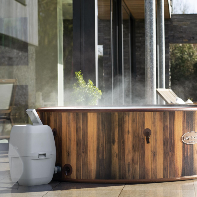 Spa gonflable Bestway Lay-Z-Spa Helsinki rond 5 à 7 places Airjet