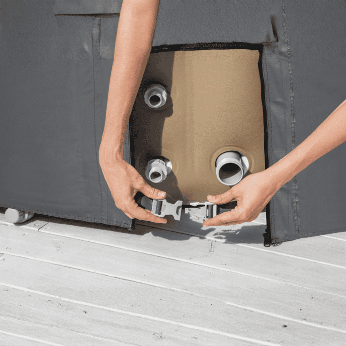 Couverture thermique pour spa rond Bestway 1,96m x 71cm