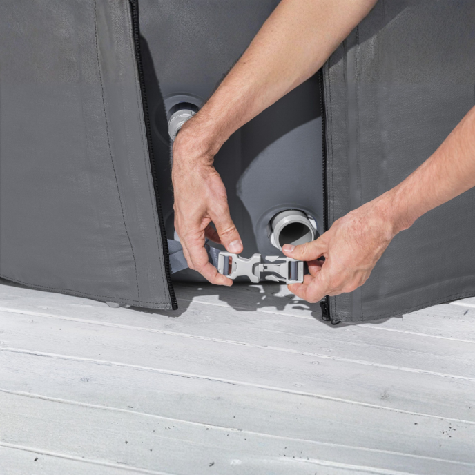 Couverture thermique pour spa rond Bestway 1,80m x 66cm