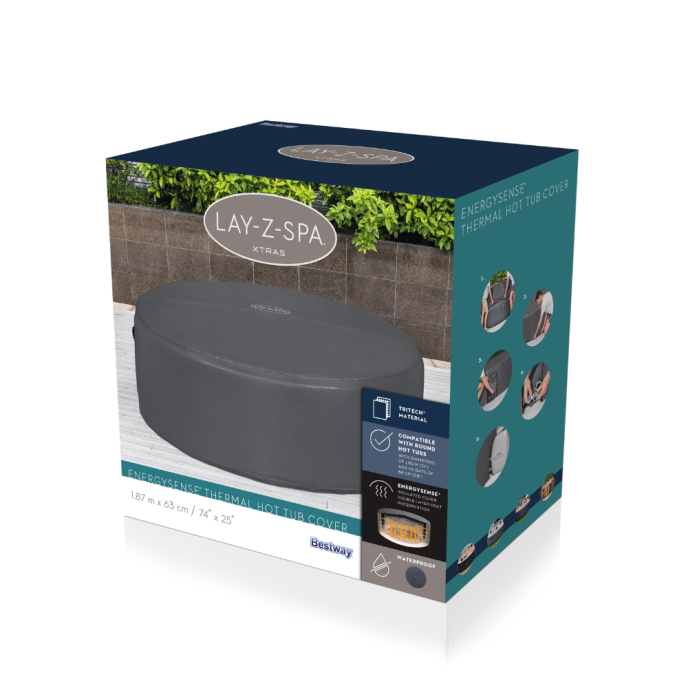 Couverture thermique pour spa rond Bestway 1,80m x 66cm