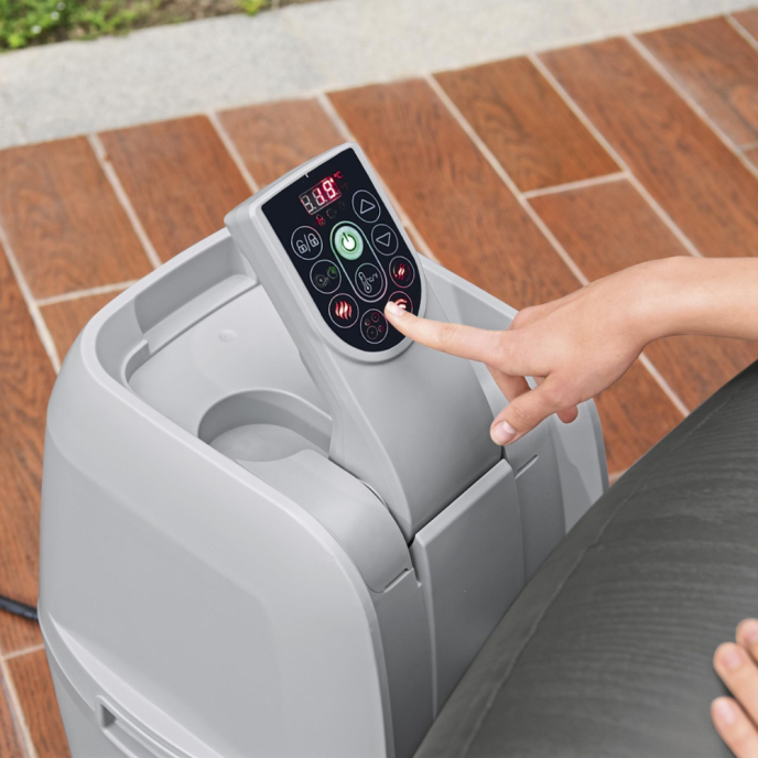 Spa gonflable Bestway Lay-Z Mauritius ovale 5 à 7 places Airjet