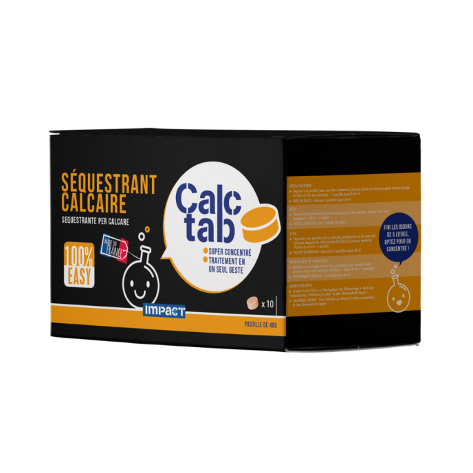 Séquestrant calcaire Impact CALC-TAB - 10 pastilles