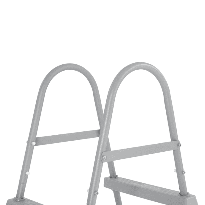 Echelle 2x2 marches pour piscine hauteur 84 cm