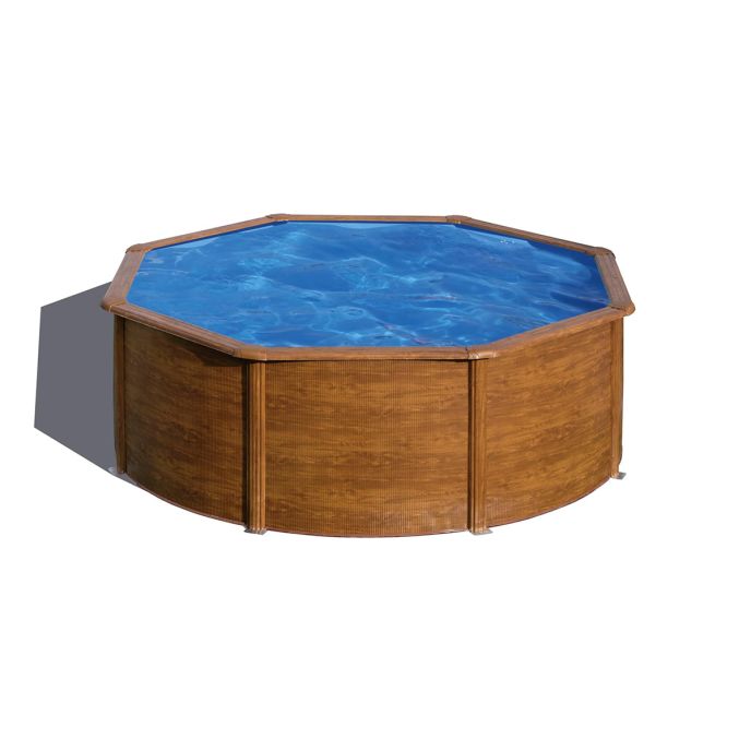 Piscine Gre acier ronde Sicilia Ø 320 x H 122 cm (Filtre à cartouche)