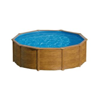 Piscine Gre acier ronde Pacific - Ø 260 x H 122 cm (Filtre à sable)