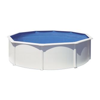 Piscine Gre acier ronde Bora Bora Ø 370 x H 122 cm(Filtre à cartouche)