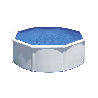 Piscine Gre acier ronde Bora-Bora Ø 320 x H 122 cm (Filtre à cartouche)