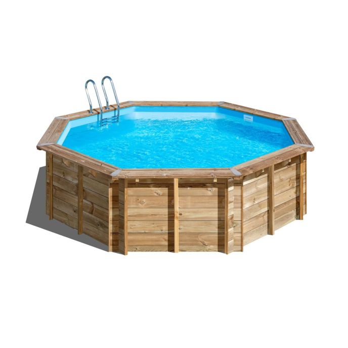 Piscine Gre bois Violette 2 - Ø 500 x H 127 cm (Filtre à sable)