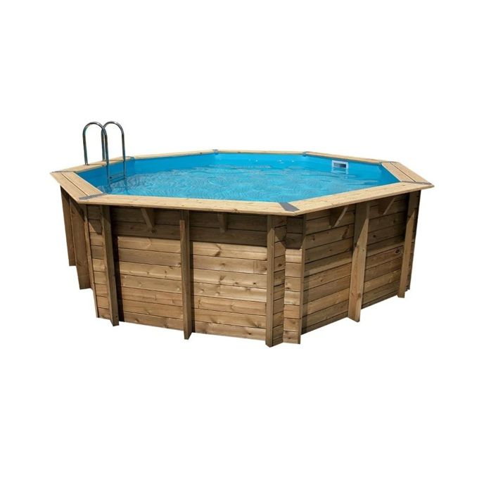 Piscine Ubbink bois Océa - Ø 510 x H 120 cm (Filtre à sable)