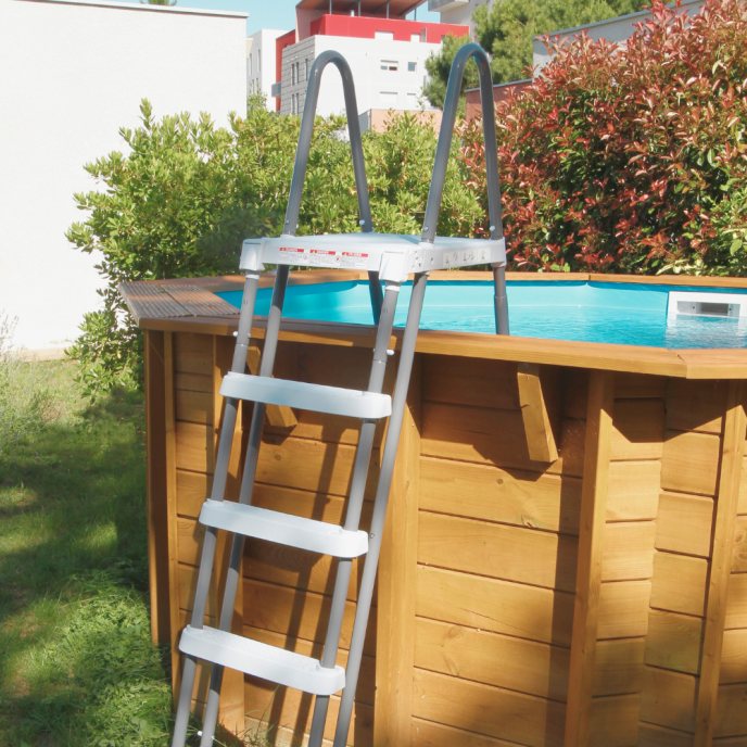 Piscine bois Sunwater - Ø 360 x H 120 cm (Filtre à sable)