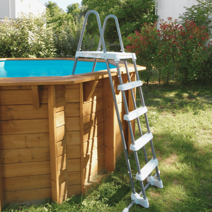 Piscine bois Sunwater - Ø 360 x H 120 cm (Filtre à sable)