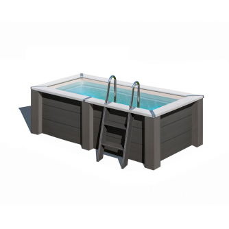Piscine Gre composite Avantgarde Nova - 315 x 175 x H 96 cm (Filtre à sable)