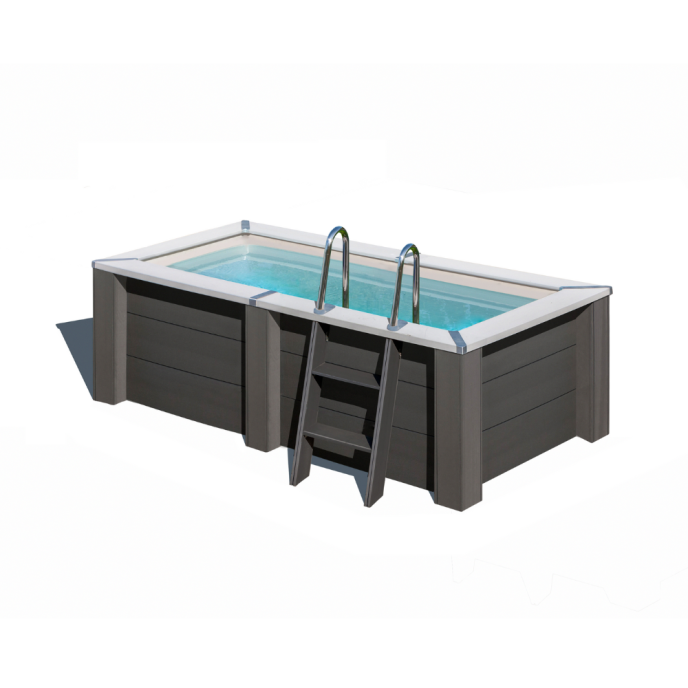 Piscine Gre composite rectangle - 315 x 175 x H96 cm (Filtre à sable)