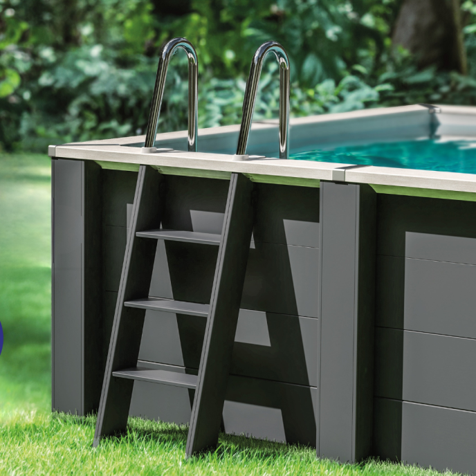 GRE Piscine composite rectange 315 x 175 x H96 cm