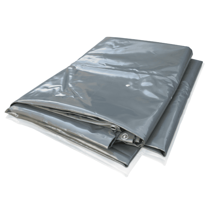 Bâche d'hivernage Gre pour piscine Papaya - 520 x 320 cm