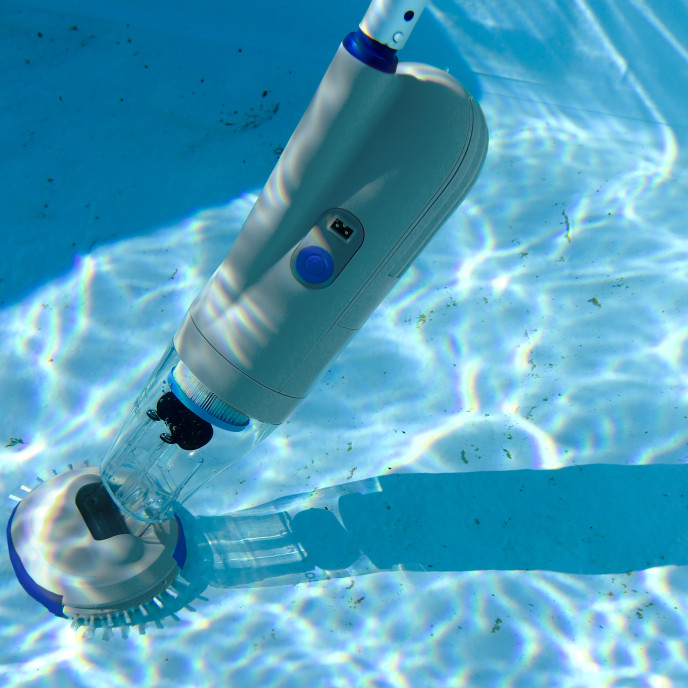 Aspirateur de fond Gre à batterie pour spas et piscines hors-sol