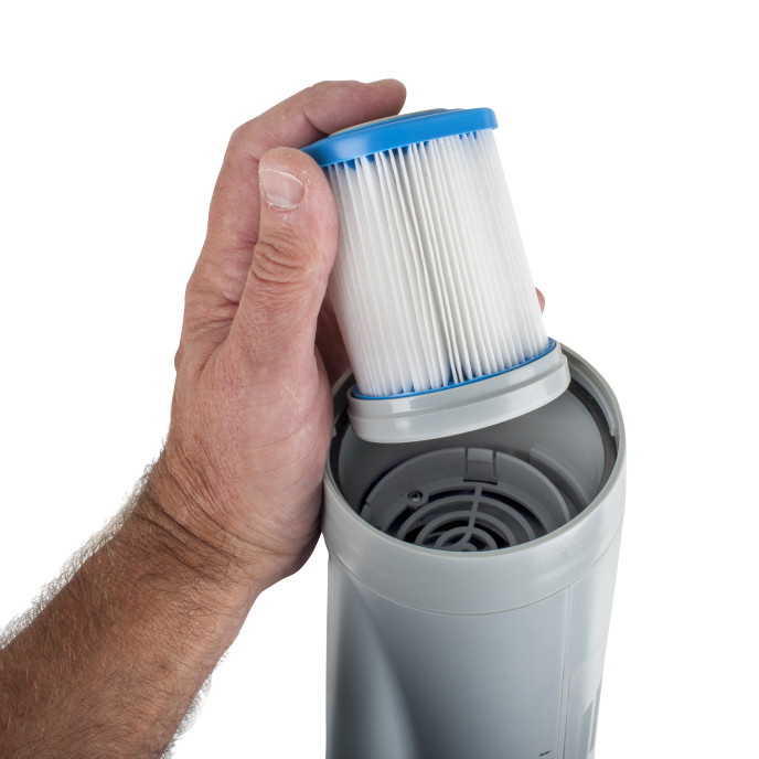 Aspirateur de fond Gre à batterie pour spas et piscines hors-sol