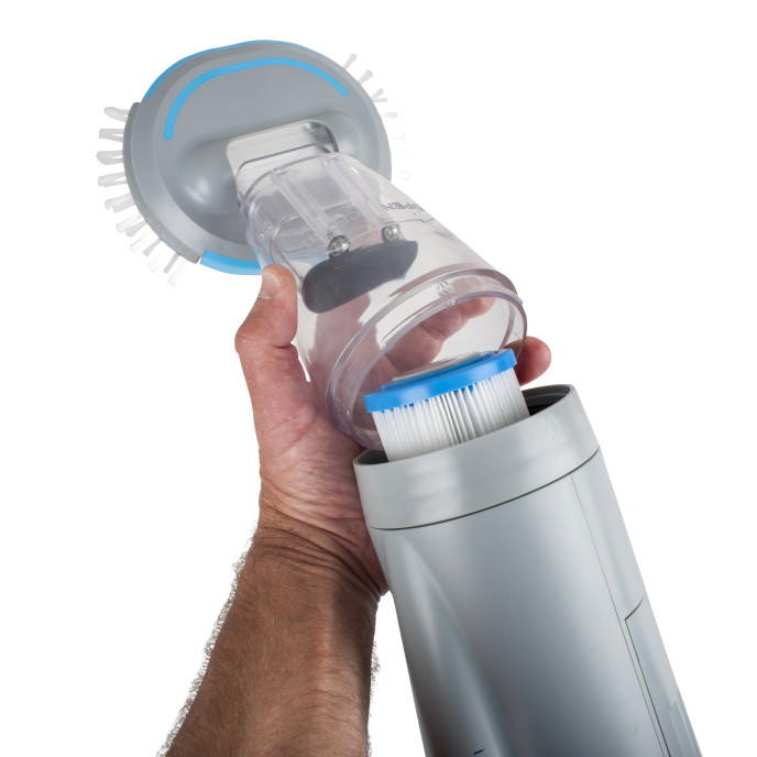 Aspirateur de fond Gre à batterie pour spas et piscines hors-sol