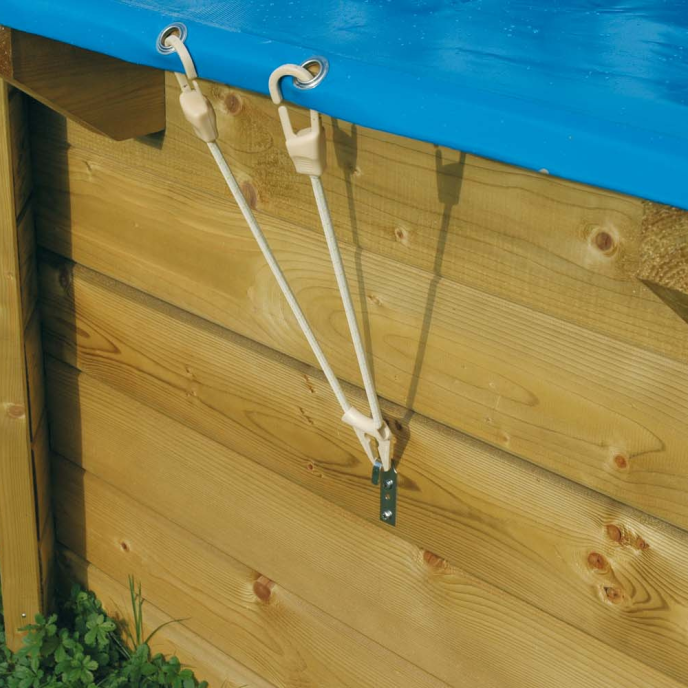 Bâche d'hivernage piscine Ubbink Ø 410 cm - sans découpe