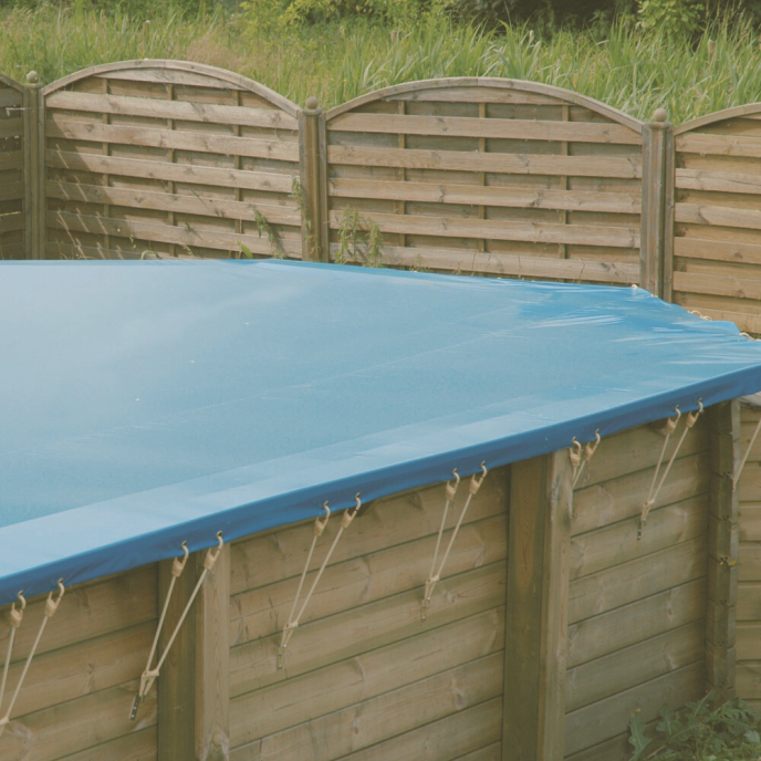 Bâche d'hivernage piscine Ubbink Ø 410 cm - sans découpe