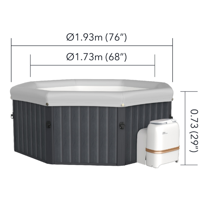 Spa rigide Tuscany MSpa 6 Places Connecté