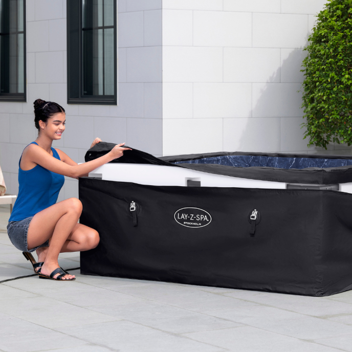 Spa semi-rigide Stockholm 4 places - Bestway Lay-Z