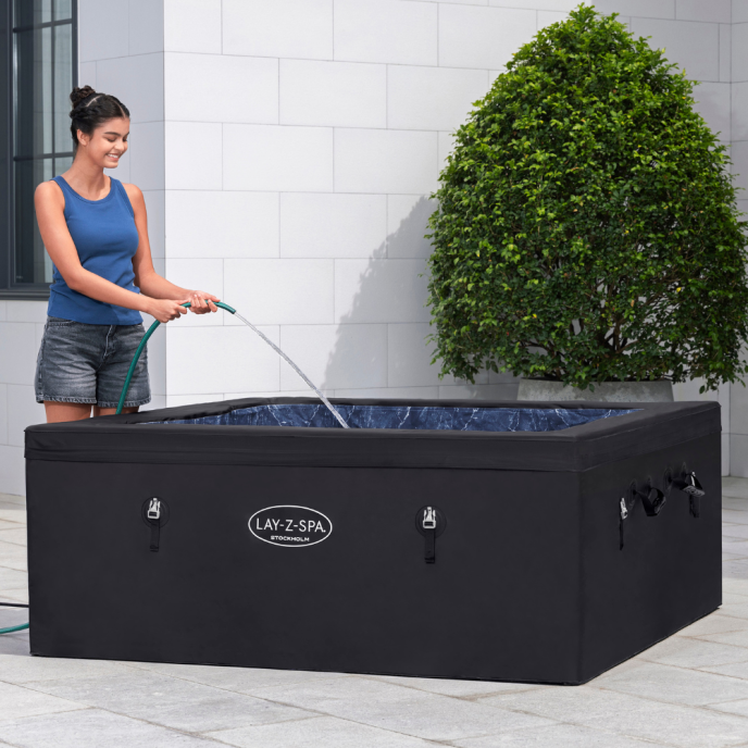 Spa semi-rigide Stockholm 4 places - Bestway Lay-Z