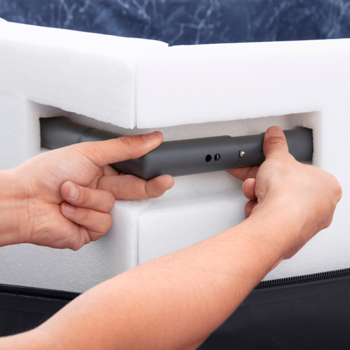 Spa semi-rigide Stockholm 4 places - Bestway Lay-Z