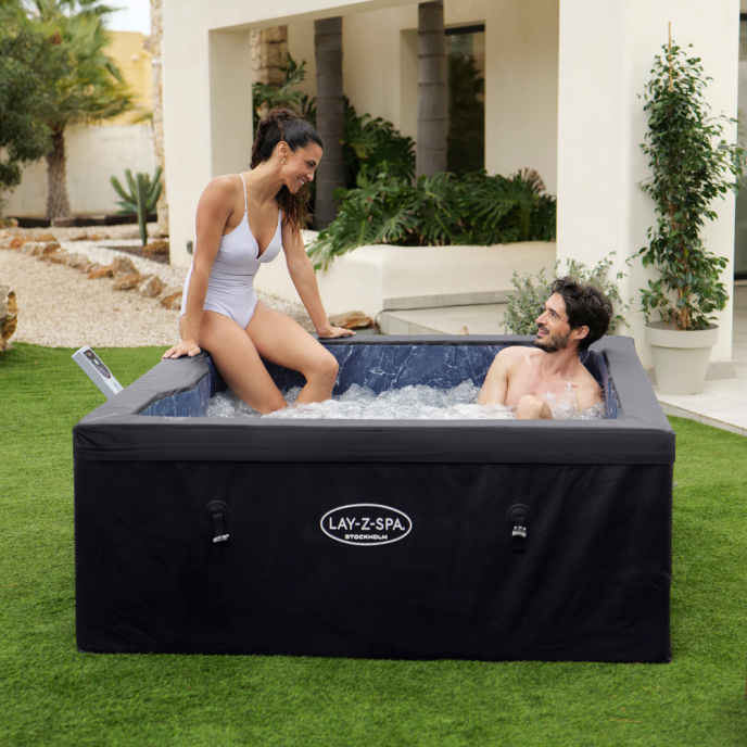 Spa semi-rigide Stockholm 4 places - Bestway Lay-Z