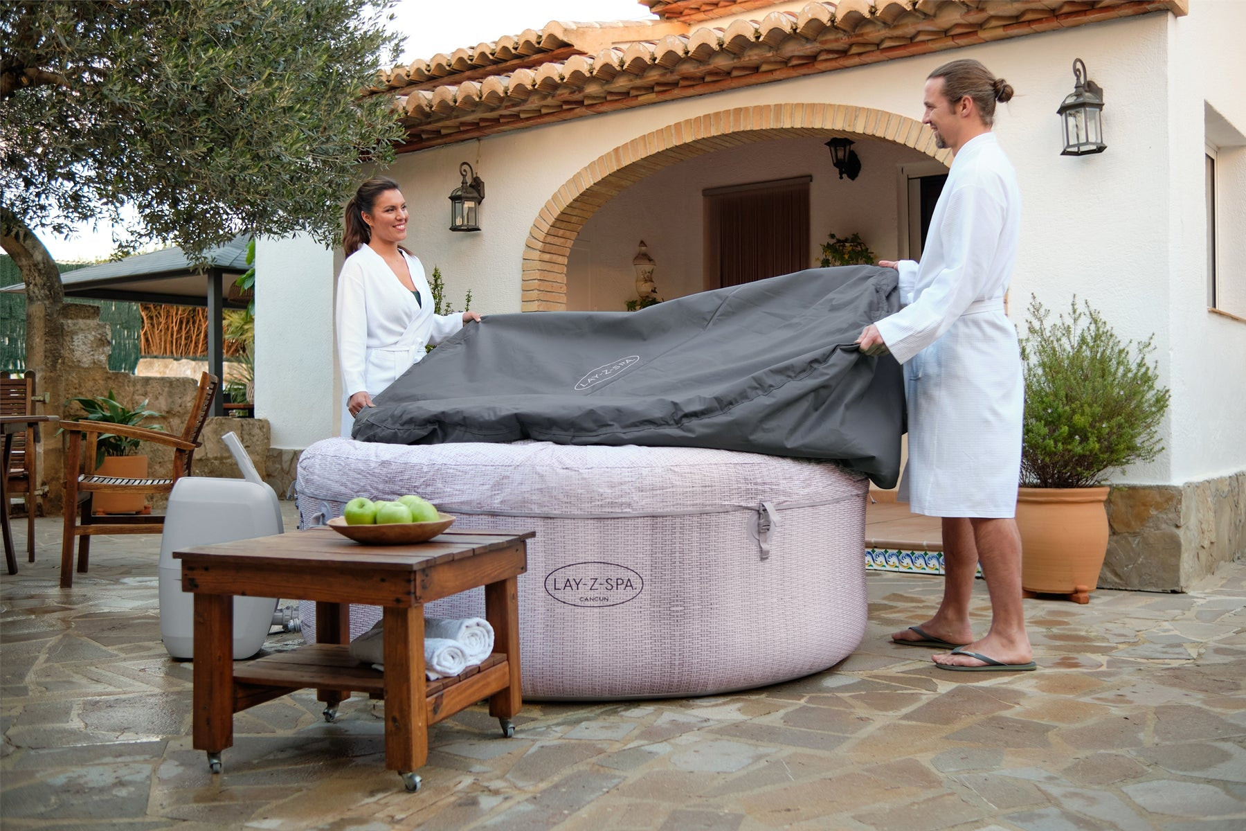 Couverture thermique pour spa rond Bestway 1,80m x 66cm