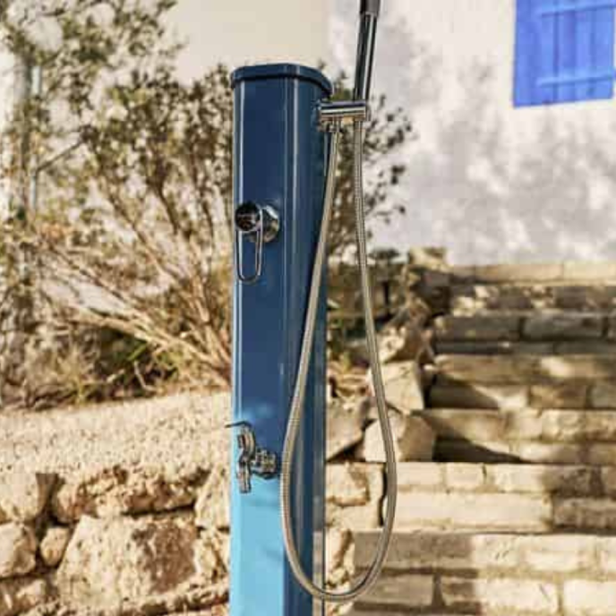 Douche Solaire Jolly Go 20L - Coloris Bleu Capri