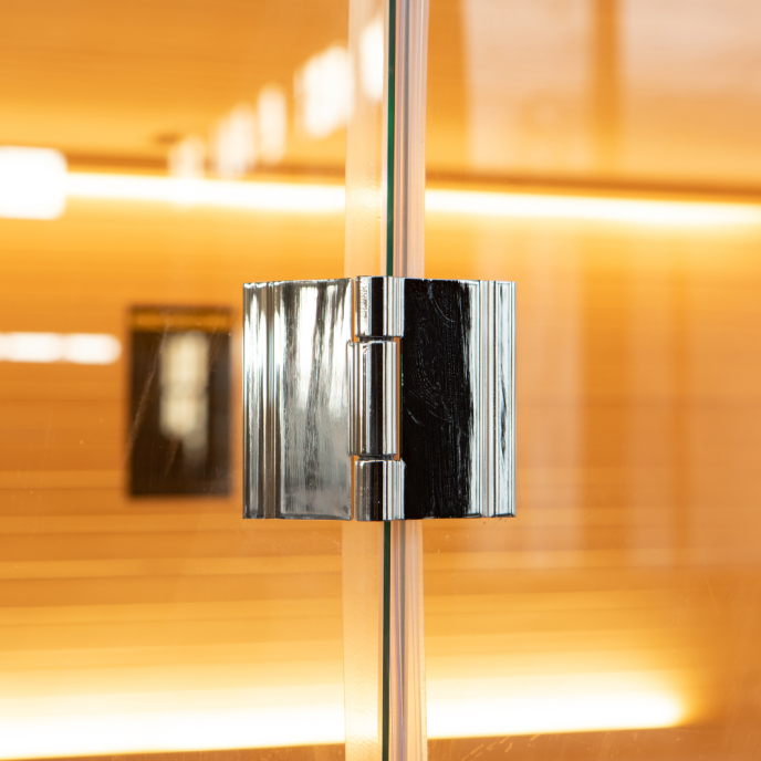 Sauna Traditionnel Sense Angulaire 3 places Pack complet