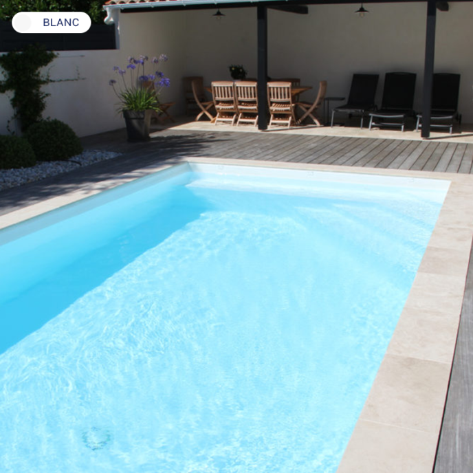 Liner piscine 75/100ème Standard Blanc